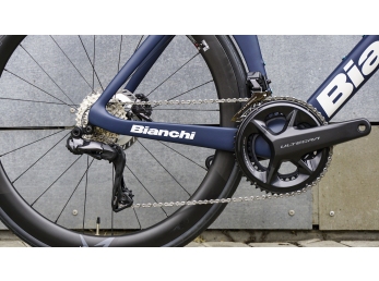 Bianchi Oltre COMP 105 Di2 12sp Blue-Grey/Off White- full matt 2025